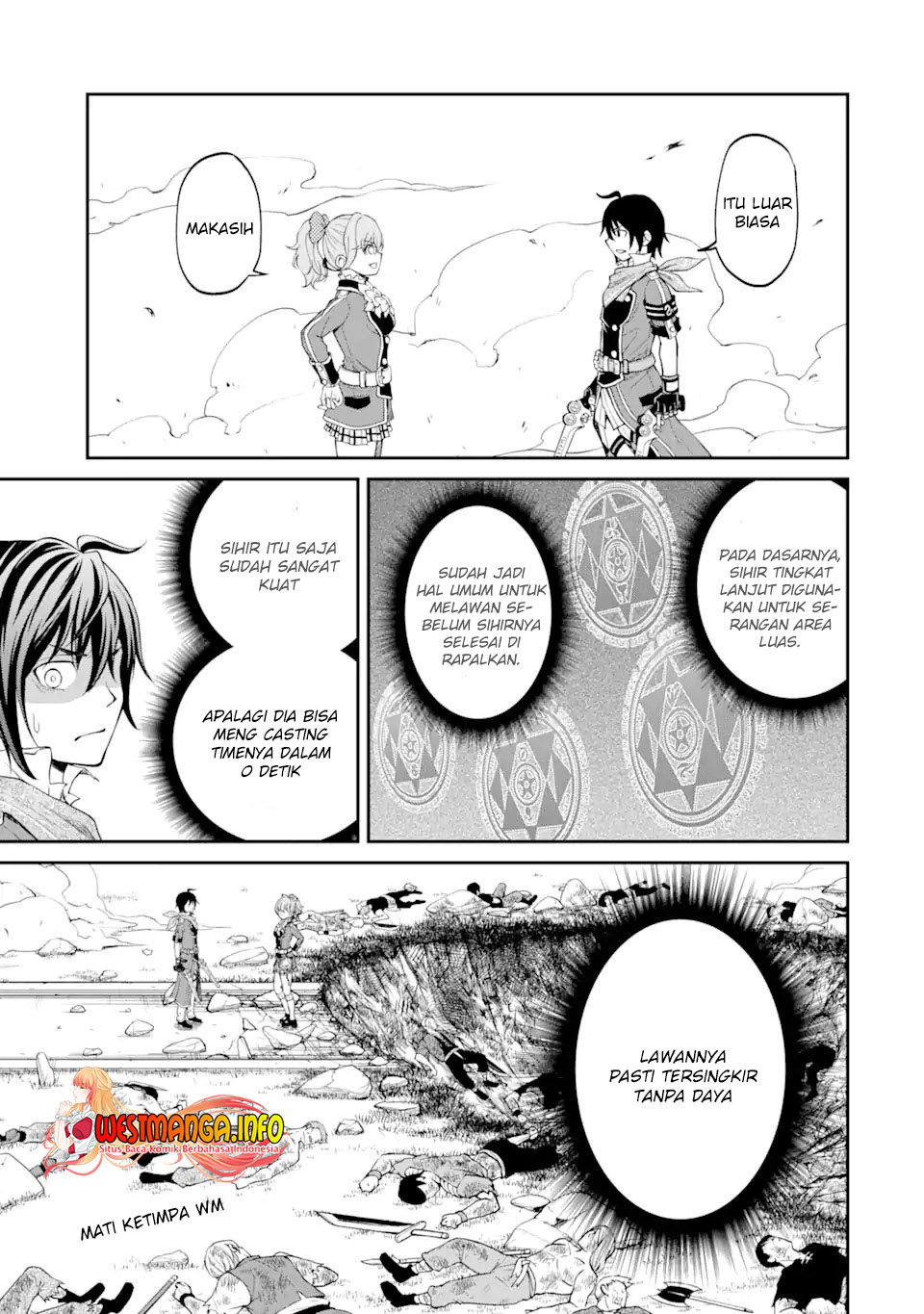 Saisoku Musou No B-kyuu Mahou Tsukai: Ippatsu Utareru Mae Ni Senpatsu Uchikaesu! chapter 19